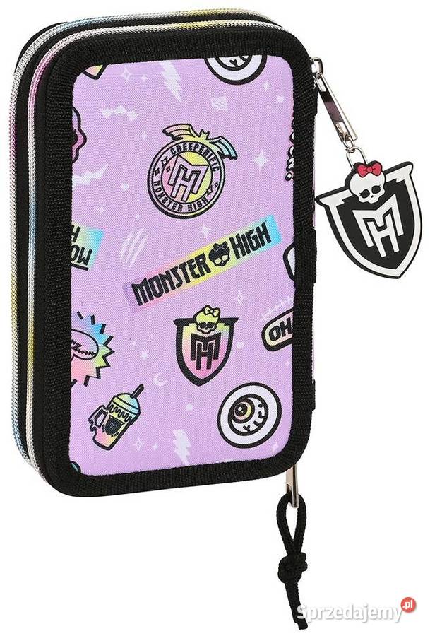 Piórnik Monster High z Wyposażeniem Pisaki Artykuły szkolne Mogilany sprzedam