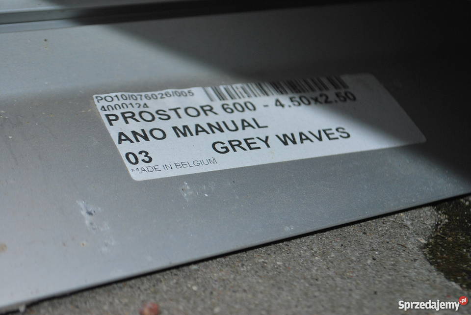 ROLETA DO KEMPINGUKAMPERA PROSTOR MODEL Grzebowilk