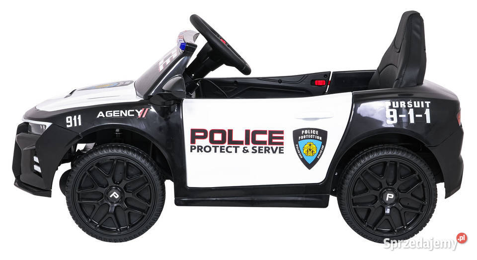 Autko na akumulator POLICJA 911 Agency dzieci Myszków