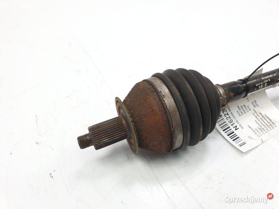 PÓŁOŚ LEWA PRZÓD SKODA RAPID 6C0407271E Lipno