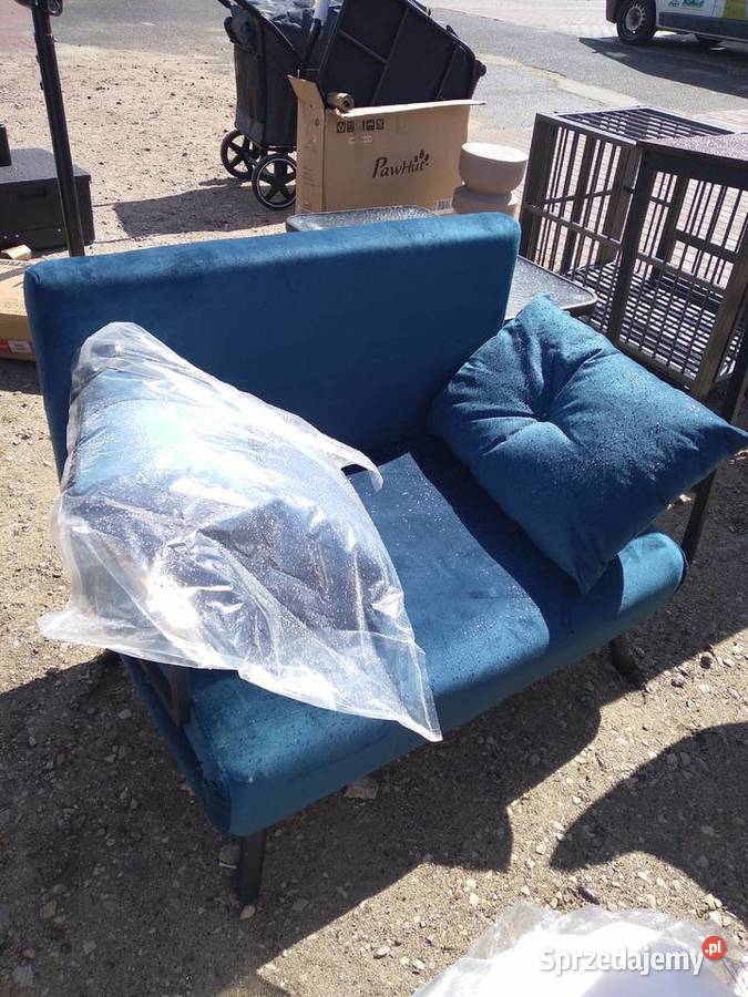 Sofa 2 osobowa z funkcją spania2 poduszki NOWA W