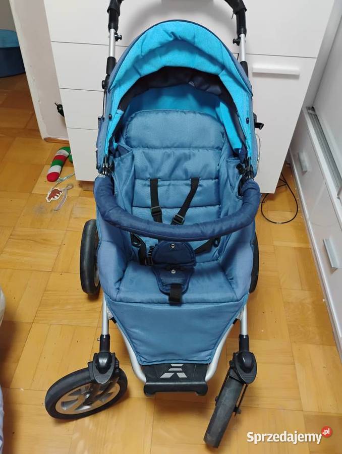 Sprzedam wózek 3w1 Xlander XA niebieski Łomża