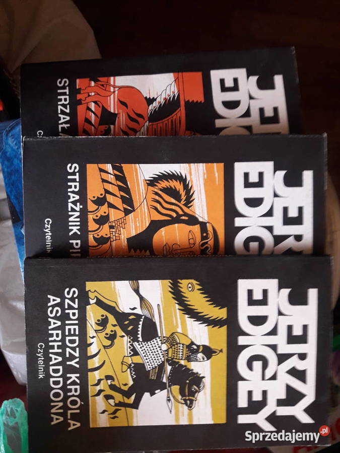 Pakiet 3x Jerzy Edigey Strażnik Szpiedzy Strzała Warszawa