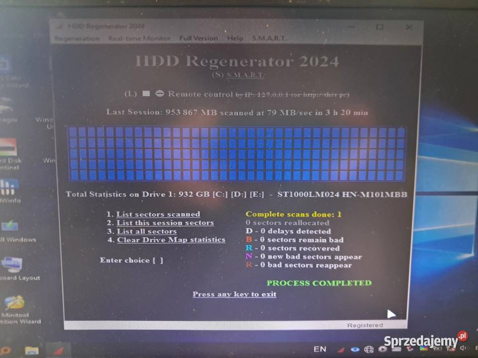 Dysk 25 cala 1TB 1000GB laptop komputer małopolskie Kraków sprzedam