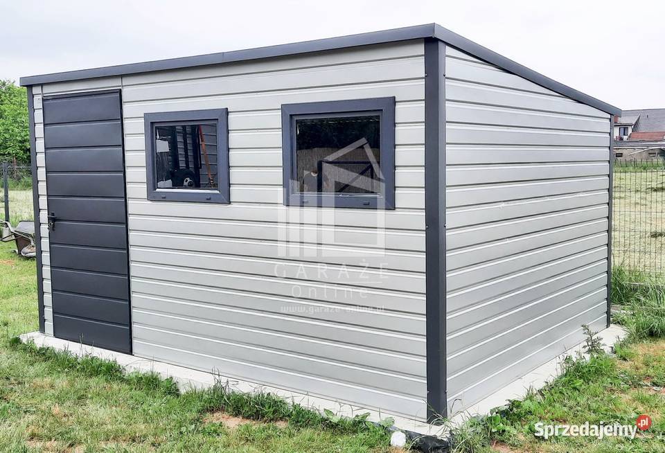 SCHOWEK DOMEK OGRODOWY 35m x 3m drzwi 2x okno małopolskie Bochnia