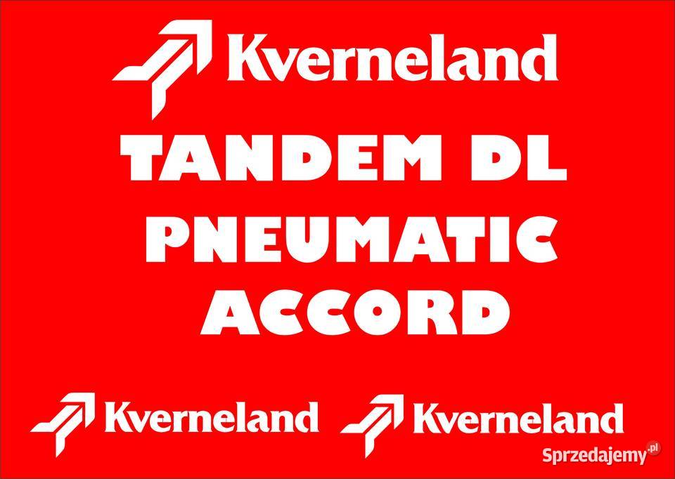 Naklejki kverneland tamdem pneumatic Pozostałe Laskowice