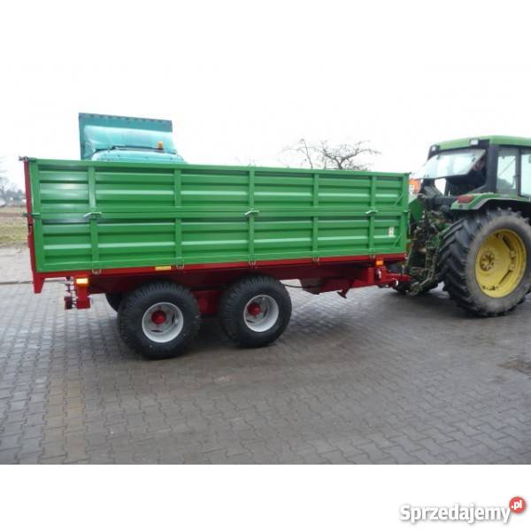 Przyczepa rolnicza przyczepy GOMAR tandem G 107 kujawsko-pomorskie Rogóźno sprzedam