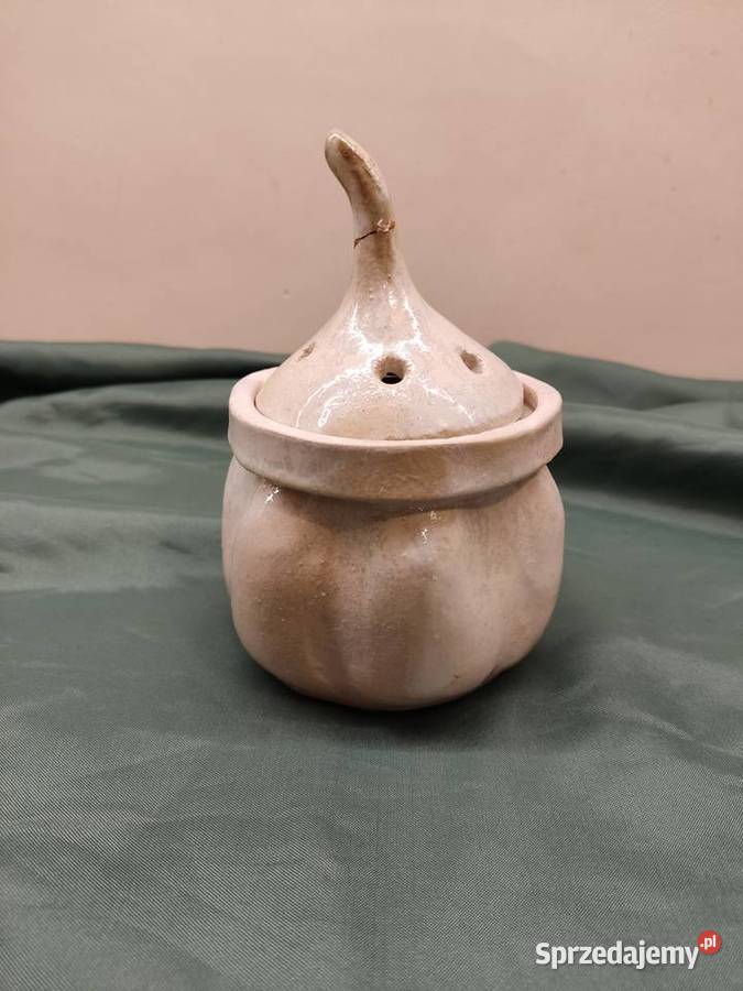 Ceramiczny pojemnik na czosnek Głuchołazy