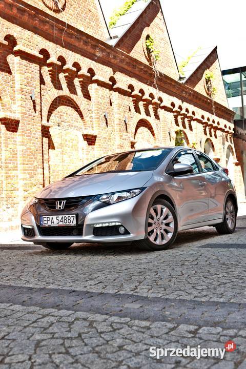 Honda Civic IX 18 vtec 142 konie 2012 Zadbany i światła LED łódzkie Pabianice sprzedam
