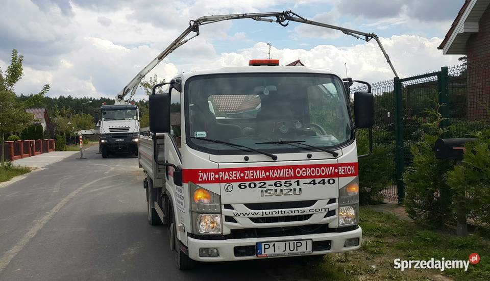 Beton Żwir Piasek Ziemia Kamień Grys Gruz Poznań