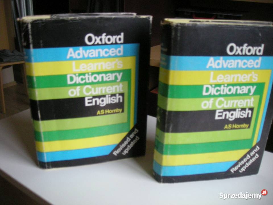 Słownik języka angielskiego 2 tomy Książki do nauki języka obcego Książki i Podręczniki pomorskie