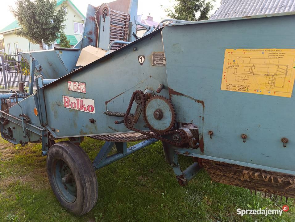 Kombajn Bolko nieuszkodzony Przytoczno