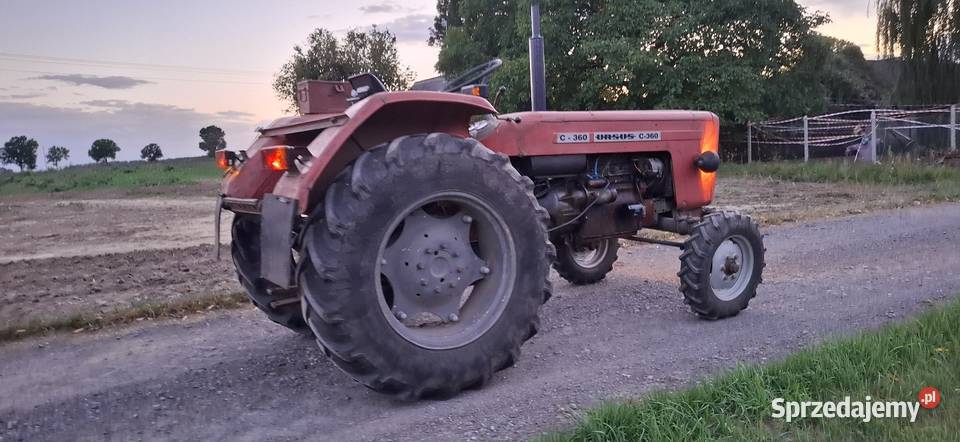 Ciagnik URSUS C 360 sprawny na chodzie pali Zwoleń