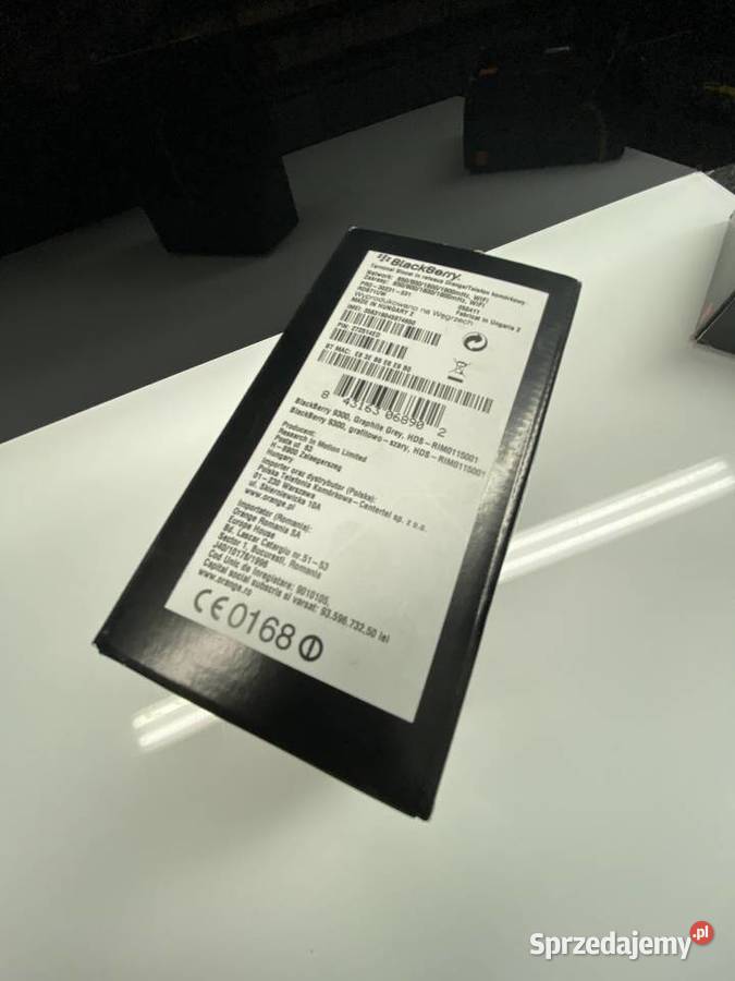 BlackBerry Curve 3G 9300 nowy plomby całe Warszawa