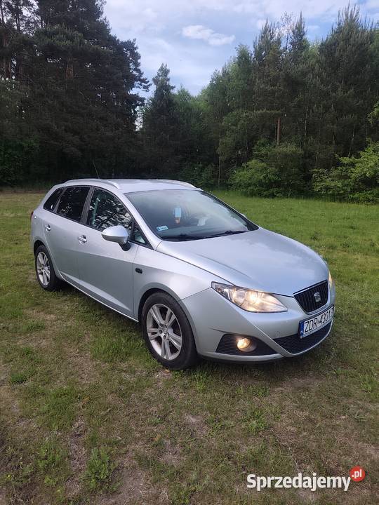 Seat Ibiza 16 TDI 105 2010 r Niski przebieg Ibiza Łobez