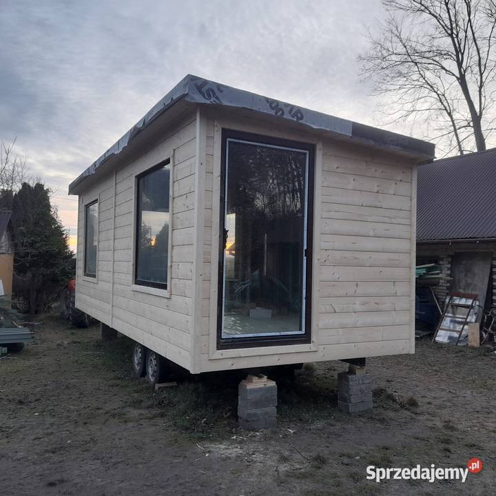 Sprzedam dom biuro kontener mieszkalny na kołach Frampol