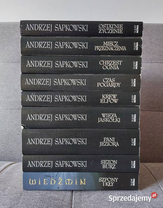 Wiedźmin książki 19 Andrzej Sapkowski Nowy Targ