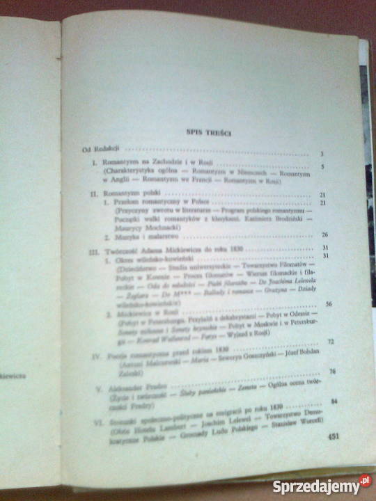 Literatura polska kl LO lata 70 PRL cz1 i cz2 mazowieckie Warszawa