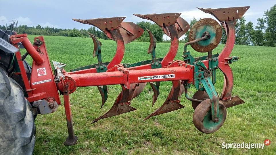 Pług 3 skibowy obrotowy kverneland nieuszkodzony Kościerzyna sprzedam