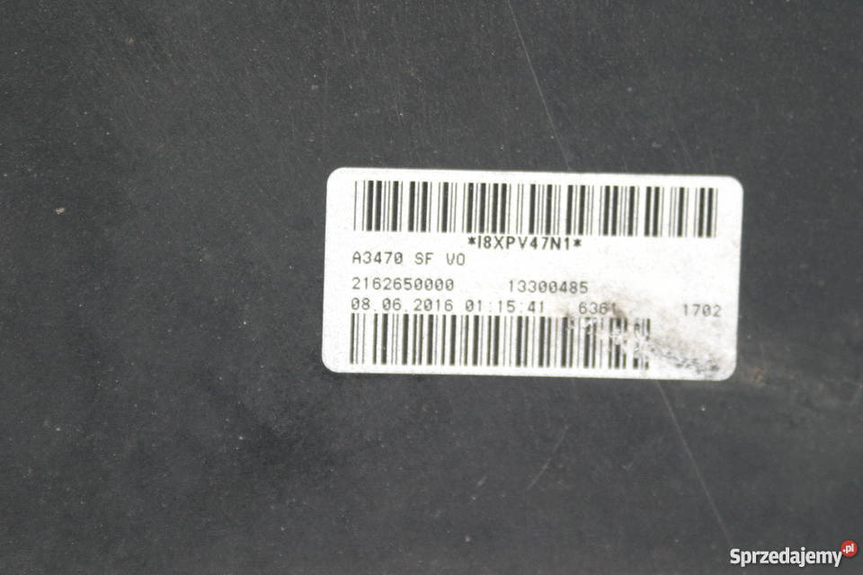 OPEL ZAFIRA C ZDERZAK PRZÓD PRZEDNI 1218 Bieleń