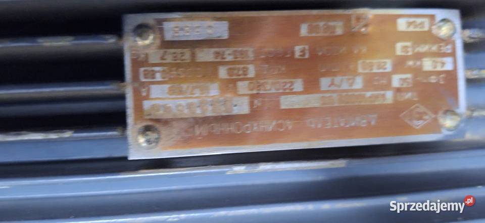 Sprzedam silnik trójfazowy 4 kW 2880 obrmin Pozostałe Rolnictwo