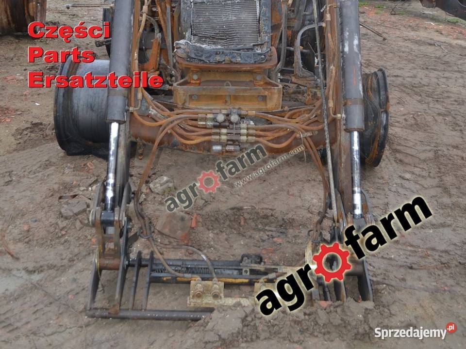 Massey Ferguson 5609 części skrzynia biegów oś Byków