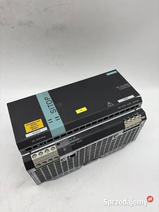 Siemens 6EP14373BA00 Zasilacz 3AC24VDC40A Warszawa