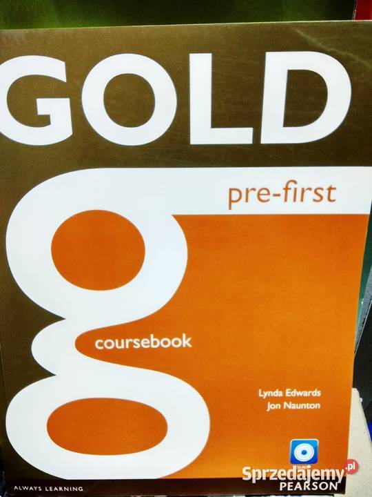 Gold pre first coursbook tanie książki mazowieckie Warszawa