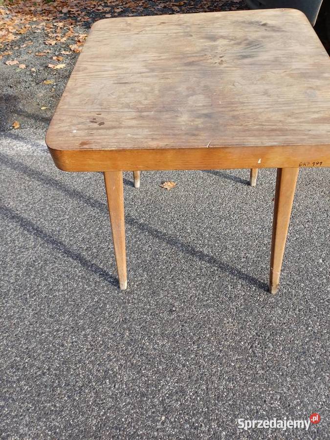 Retro stolik z lat 60 tych Jiroutek Lubań