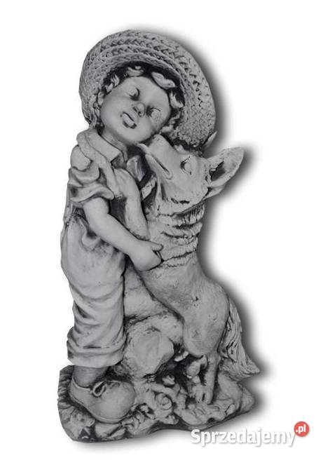 FIGURKA OGRODOWA betonowa rzeźba DZIECI D58