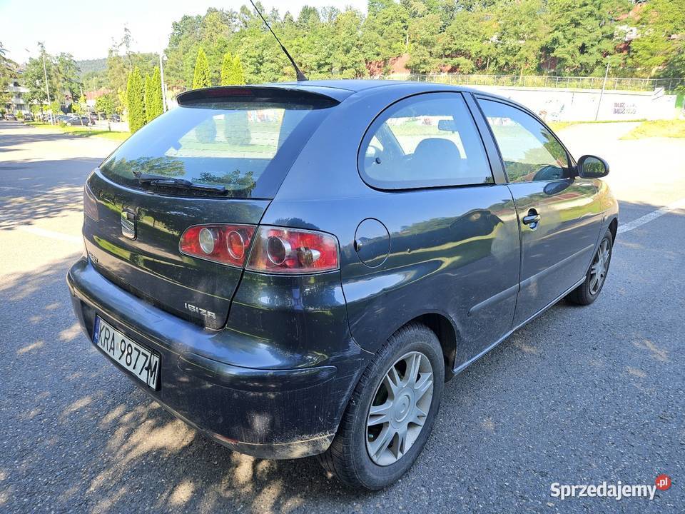 2004 SEAT Ibiza 14 16V Klimatyzacja Sprawna Kraków