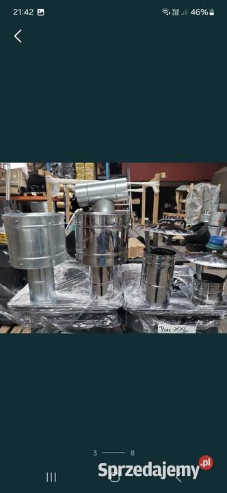 Radiator stalowy promiennik do kominka kozy Promienniki Ogrzewanie Warszawa sprzedam