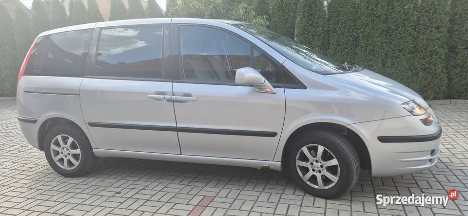 FIAT ULYSSE MINIVAN 7OSOBOWY 20 BENZYNAKLIMA VAT marża Vivaro Głogów