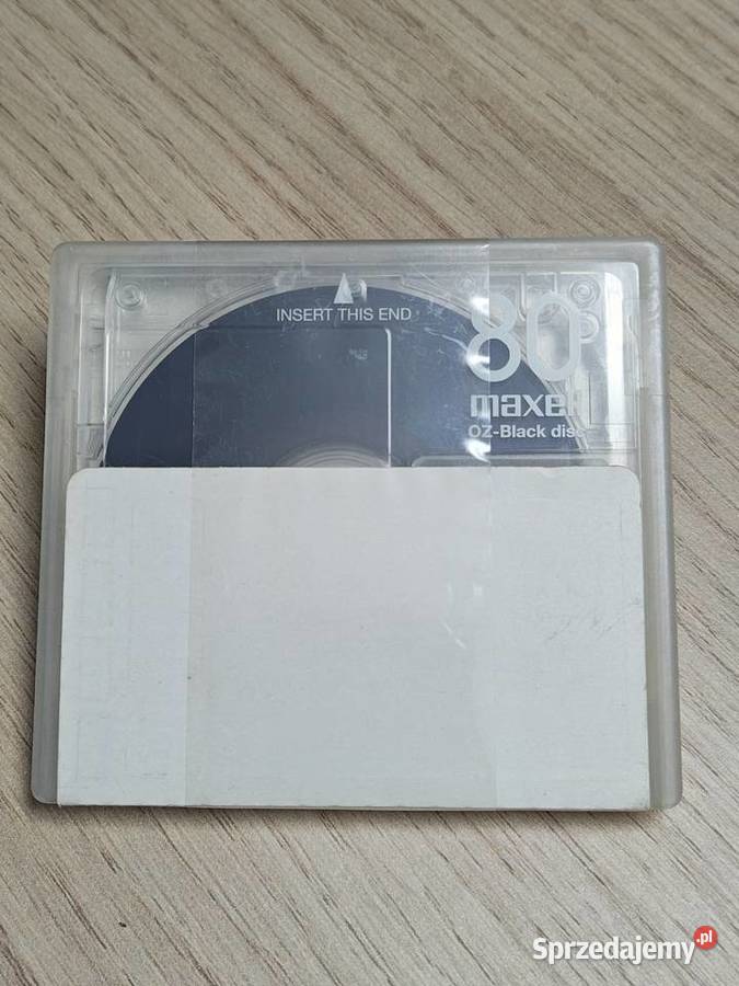 MiniDisc MD SONY Neige 74 Maxell OZBlack Disk 80 Świerklany