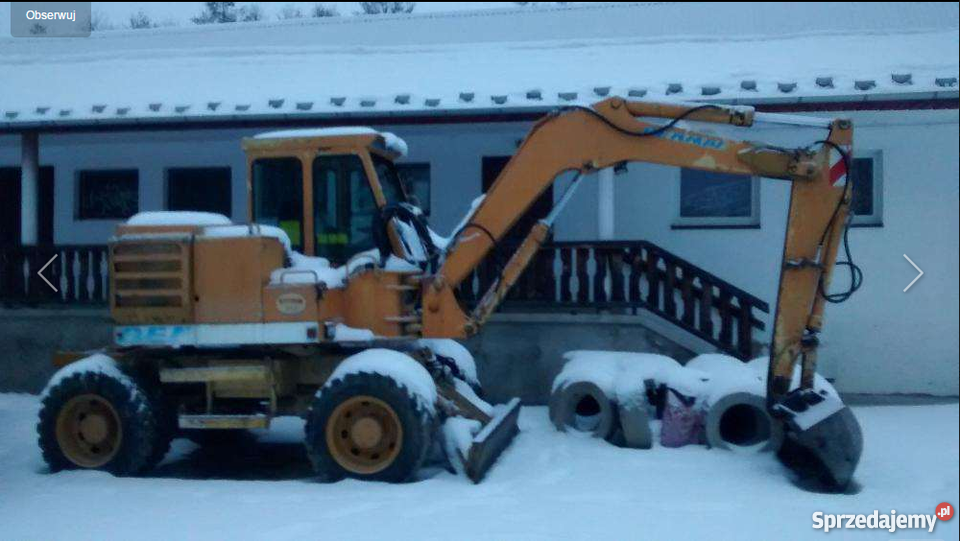 Benmac koparka kołowa podkarpackie Lubaczów