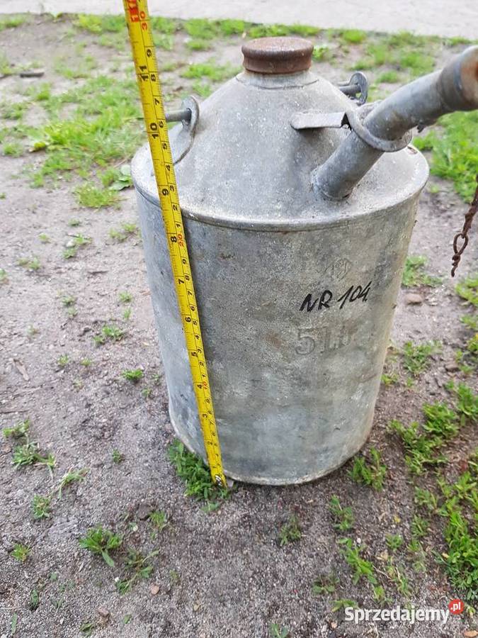 PrzedwojennaZabytkowa sygnowana duża olejarka zachodniopomorskie Barlinek