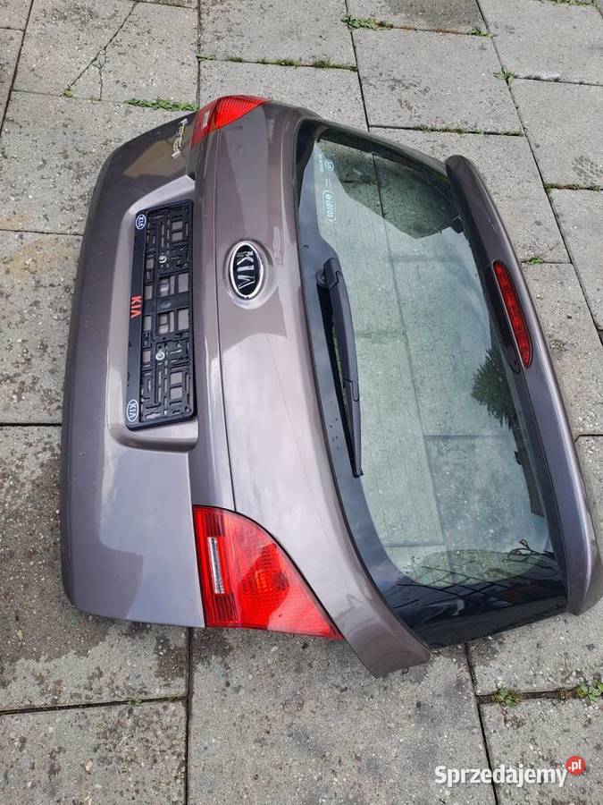 Kia Venga tylna klapa zderzak z PDC kod lakieru śląskie Jastrzębie-Zdrój