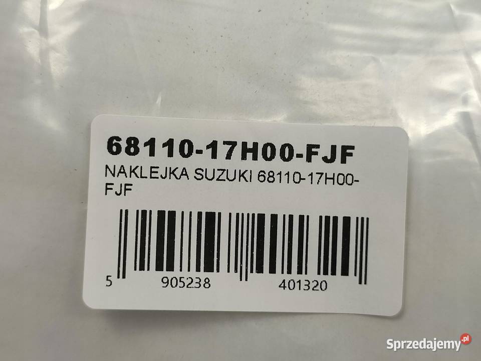 KOMPLET NAKLEJEK NA BAK SUZUKI GSX650F 20082009