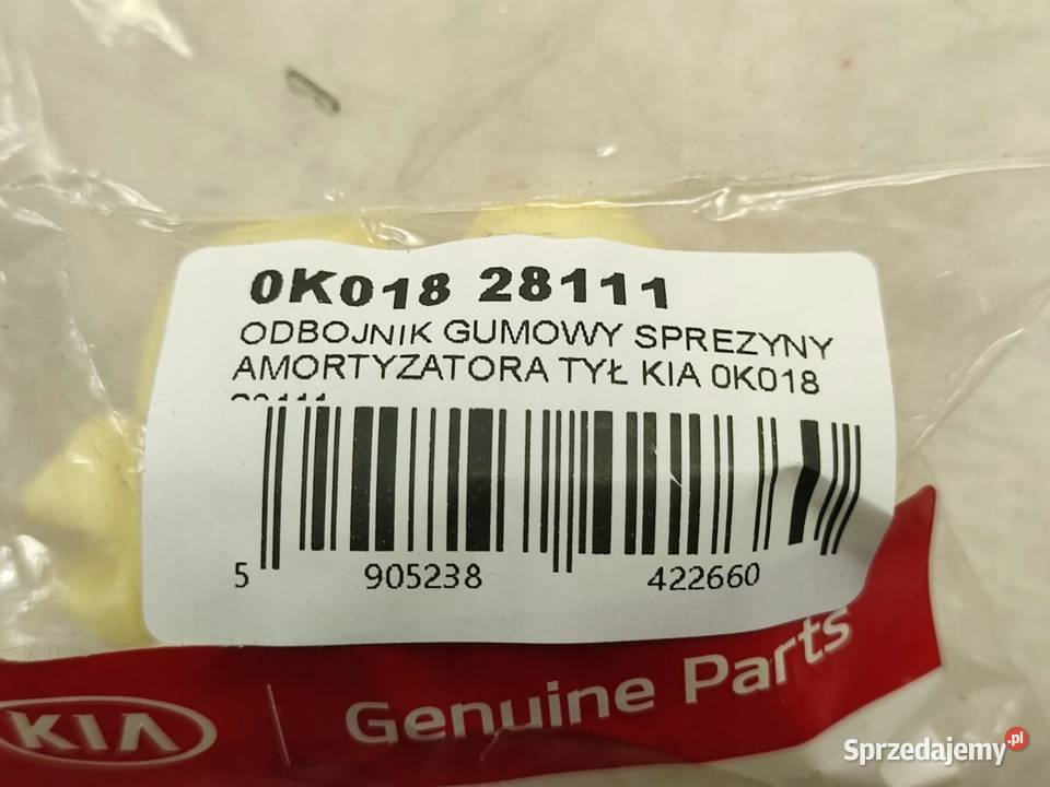 ODBOJNIK GUMOWY AMORTYZATORA TYŁ KIA SPORTAGE