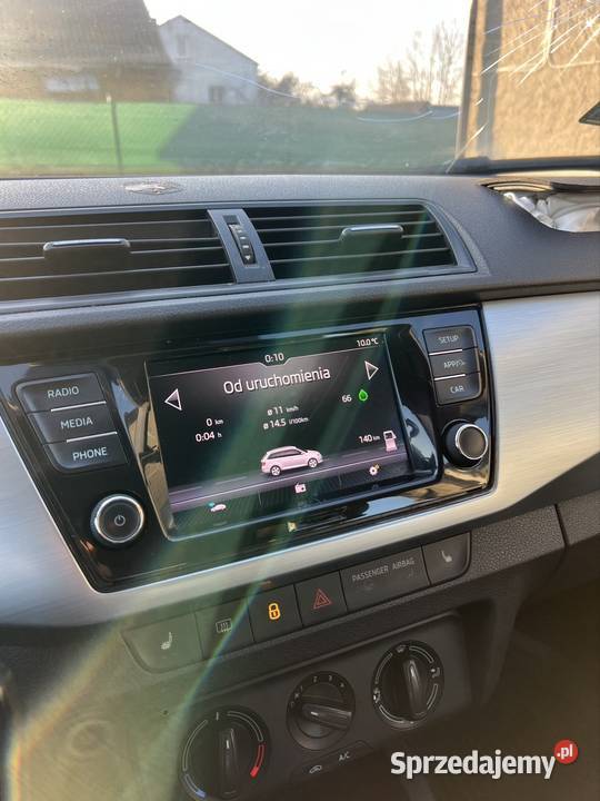 Skoda Fabia 10 gaz Salon Polska światła do jazdy dziennej sprzedam