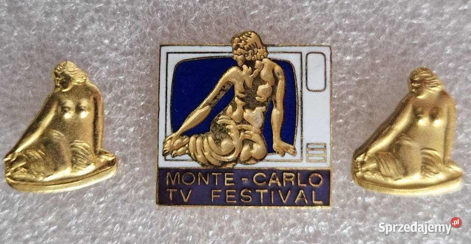 MonteCarlo TV Festiwal Złota Nimfa przypinkapin Warszawa