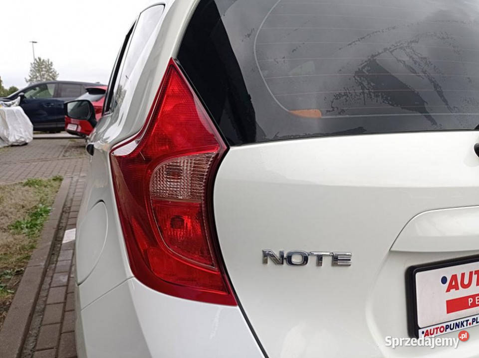 NISSAN Note 2015r Salon NISKI PRZEBIEG DRL 1198cm3 Kraków