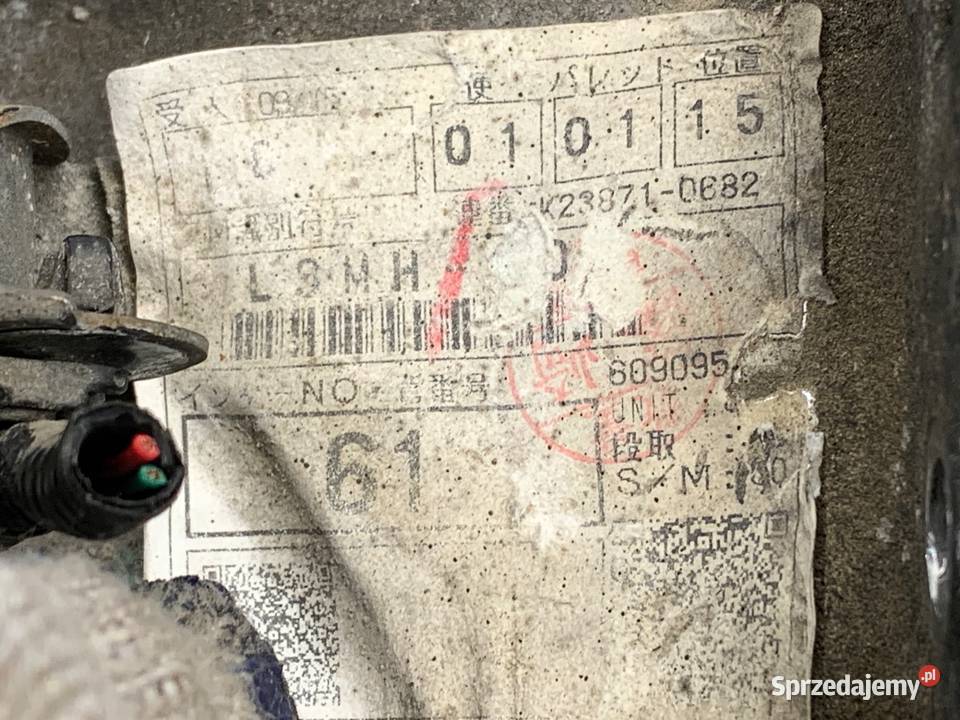 SKRZYNIA BIEGÓW TOYOTA YARIS II 13 87 0514 podkarpackie