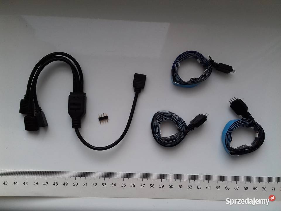 LED RGB 12V 4pin 30 3x oświetlenie płyt głównych Bydgoszcz