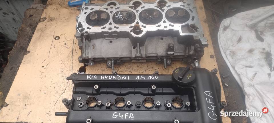 KIA HYUNDAI 14 16V G4FA głowica pokrywa wałki Głowice cylindrów świętokrzyskie sprzedam
