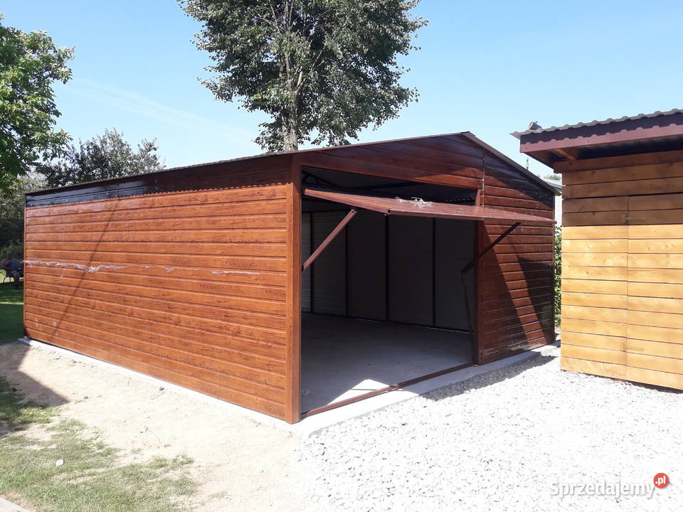 GARAŻ BLASZANY Garaże Blaszane Hala Magazynowa Milicz