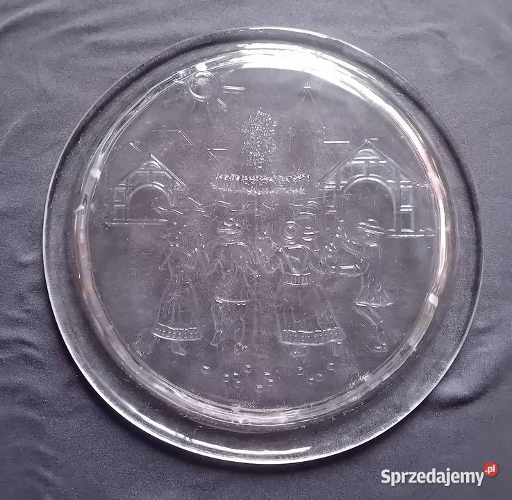 Talerz wielkanocny HSG Ząbkowice korowód z Palmą Koźminek