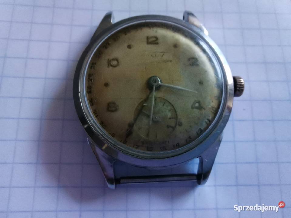 Stary unikatowy szwajcarski zegarek Tissot