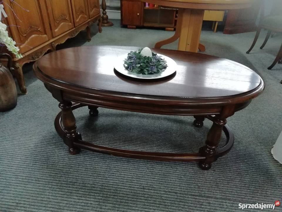 Dębowa ława stolik 120cm Tarnobrzeg