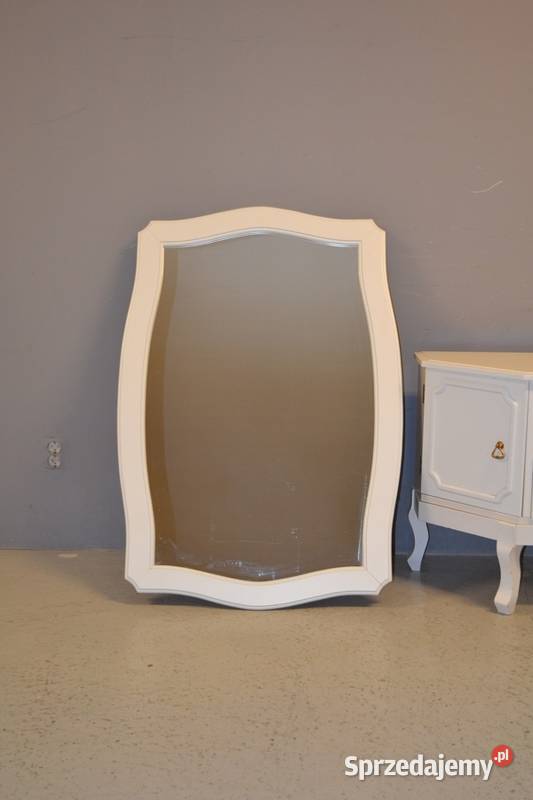 Biała szafka z lustrem 360 FiaF